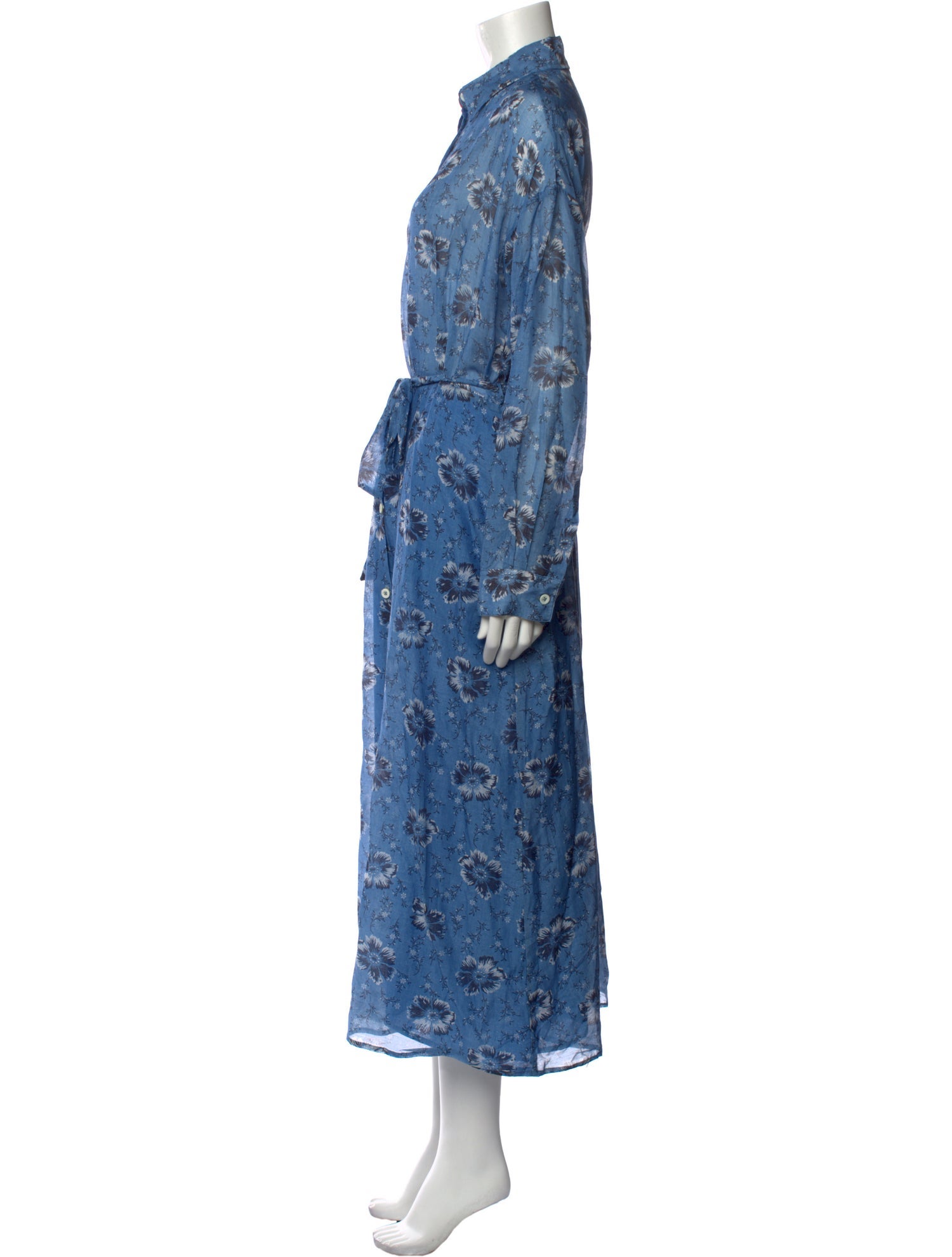 Massimo Alba Floral Print Long Dress