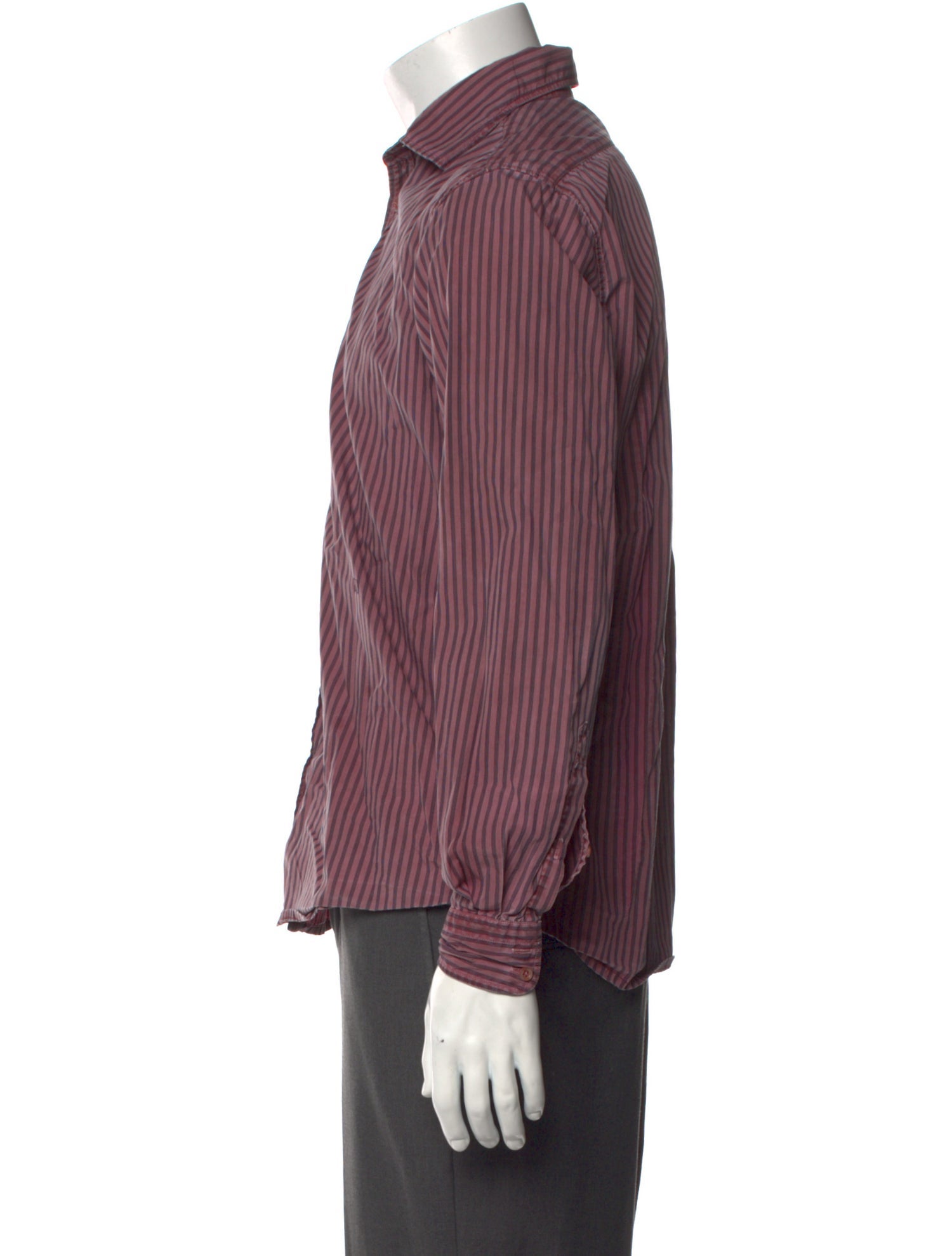 Massimo Alba Striped Long Sleeve Shirt