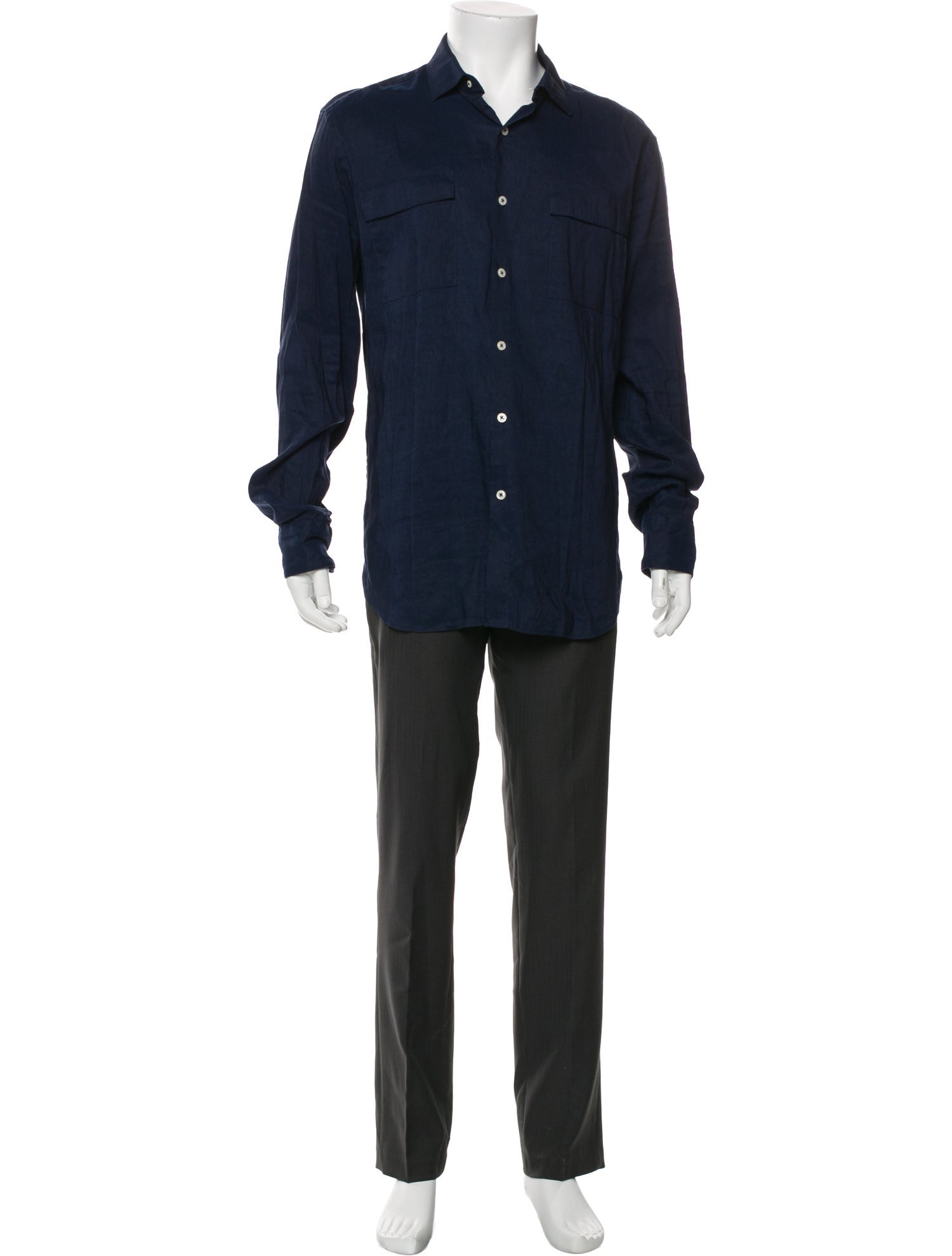 Massimo Dutti Long Sleeve Dress Shirt