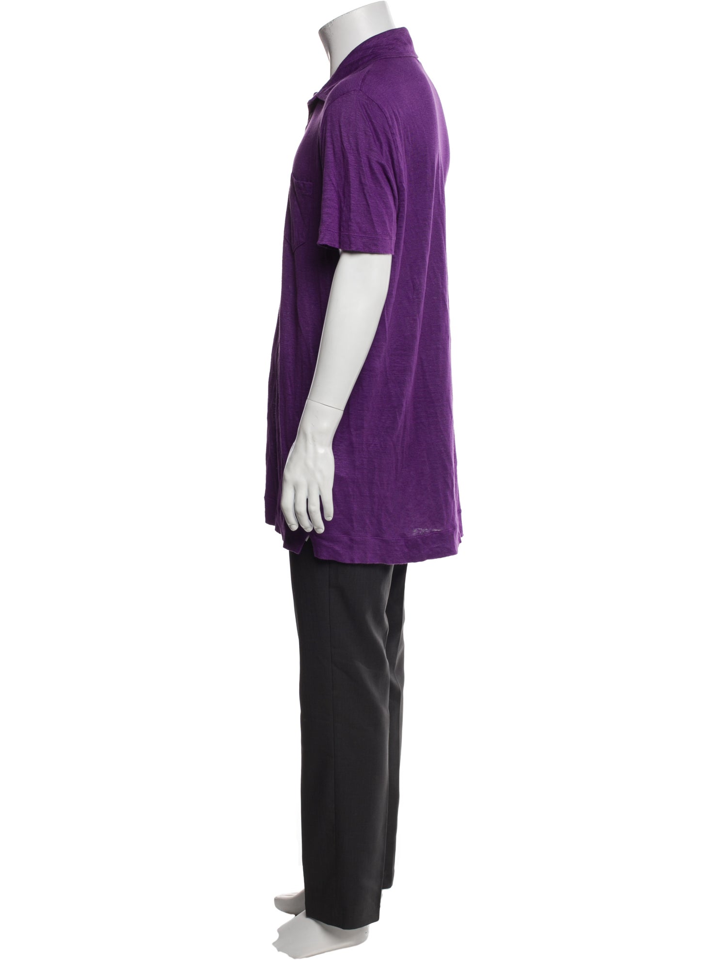 Massimo Alba Linen Collar Polo Shirt