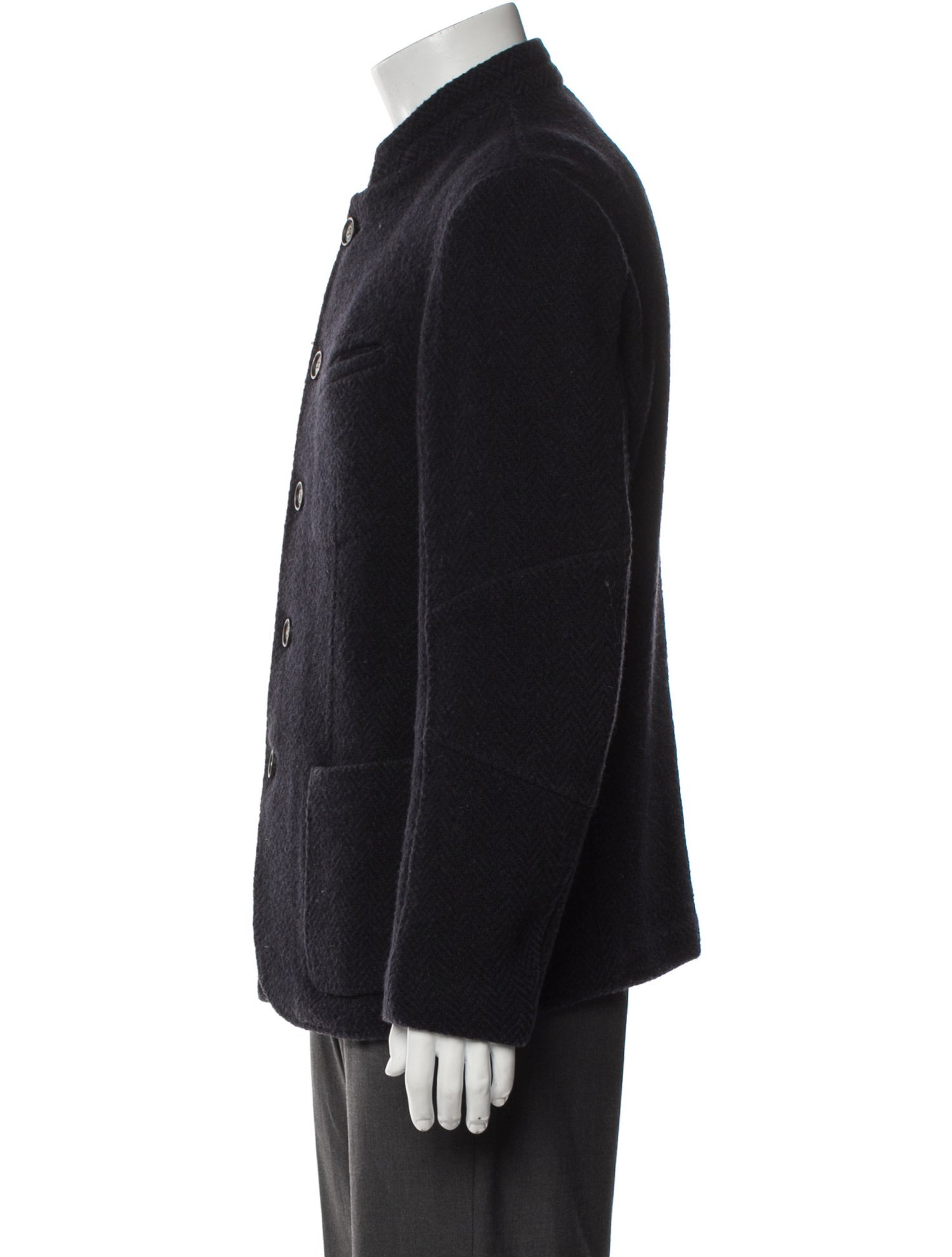 Massimo Alba Virgin Wool Peacoat