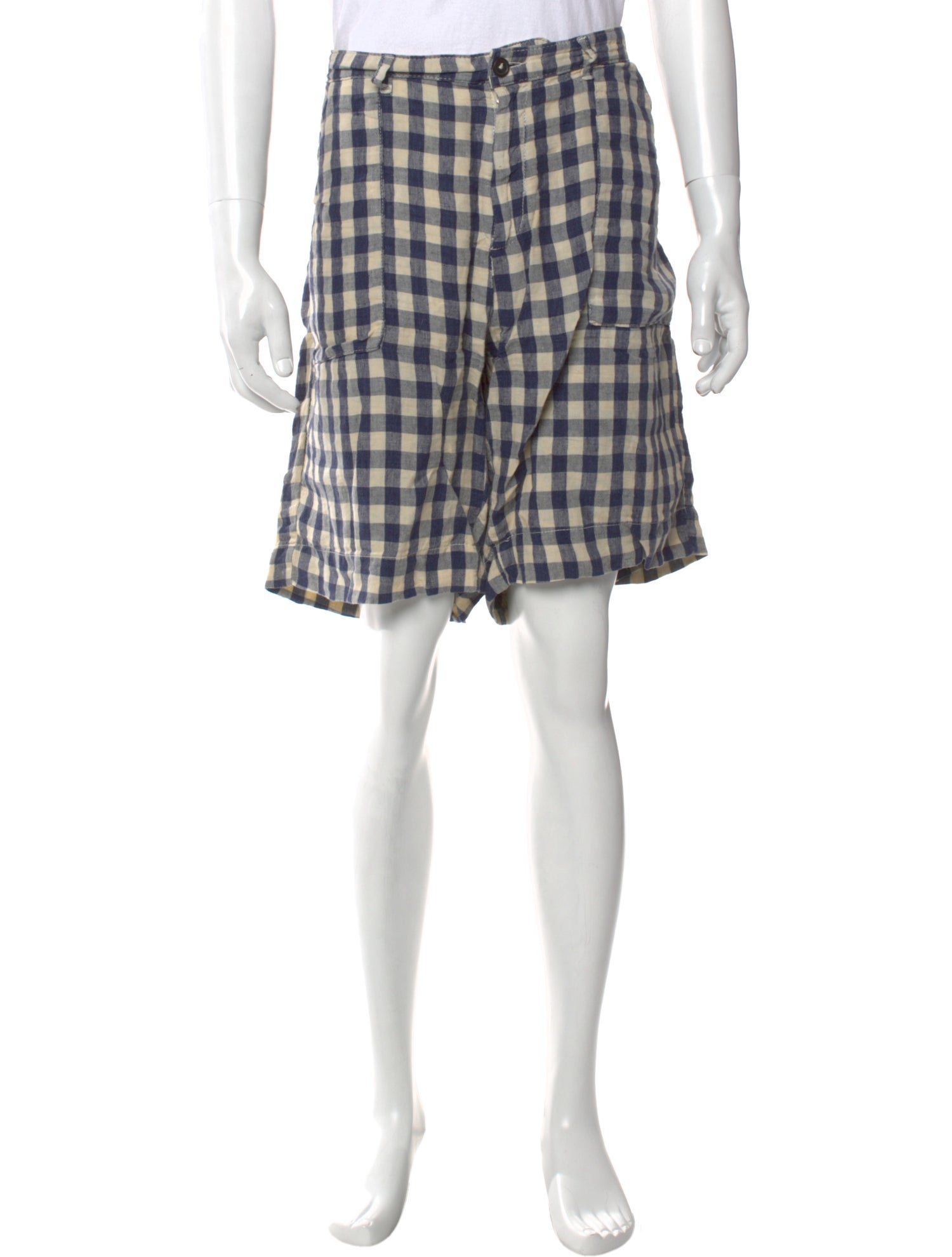 Massimo Alba Linen Flat Front Shorts