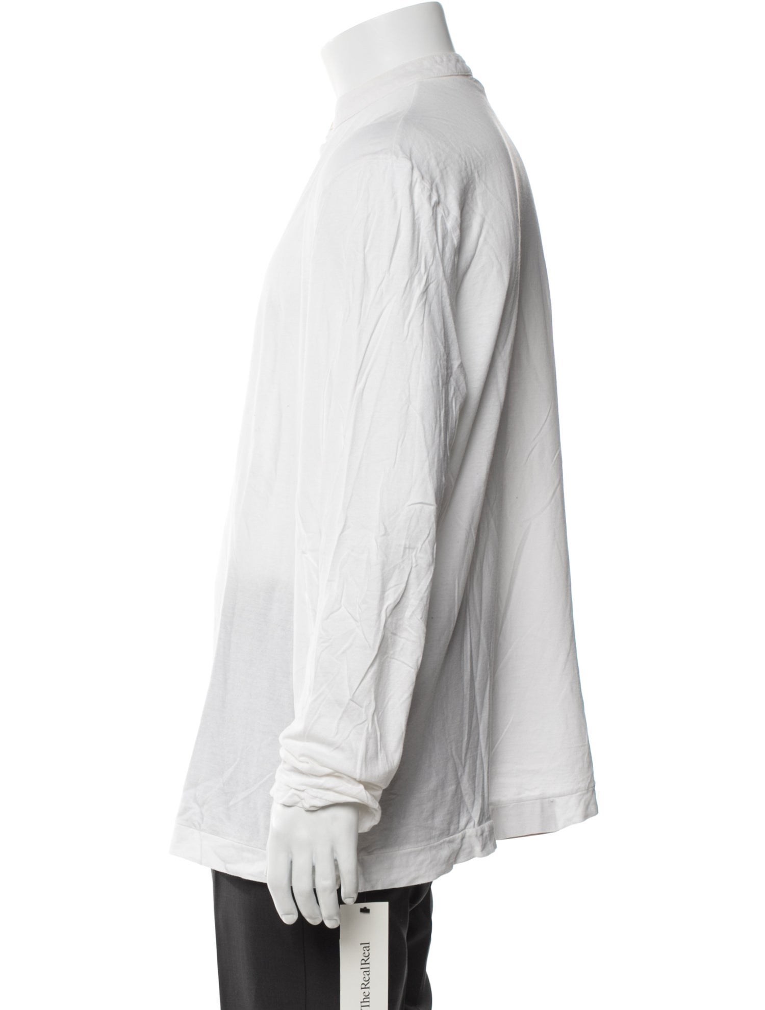 Massimo Alba Crew Neck Long Sleeve Henley