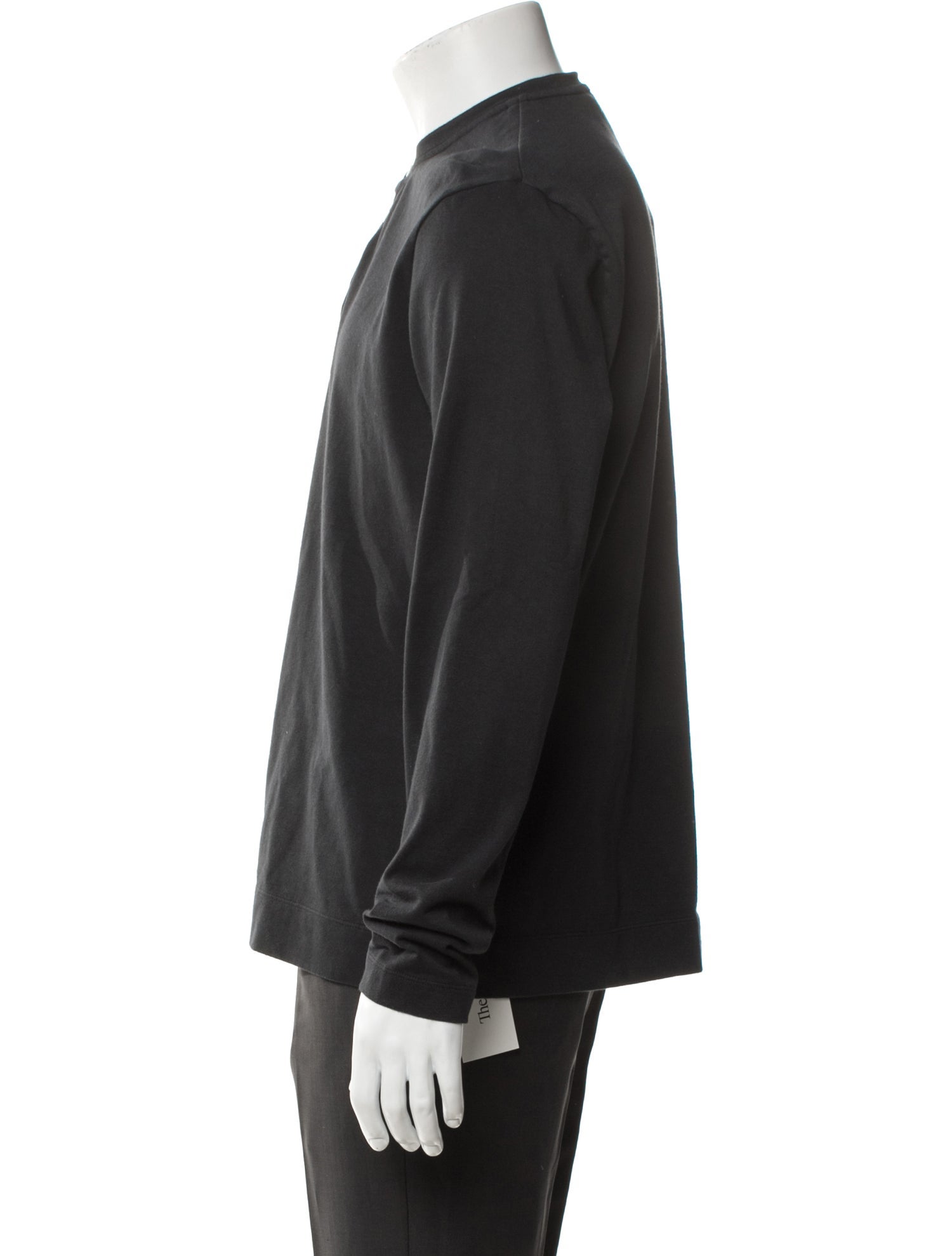 Massimo Alba Crew Neck Long Sleeve Henley
