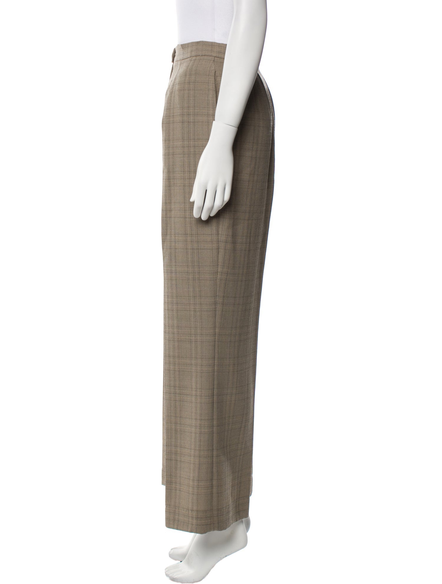 Marisa Minicucci Virgin Wool Wide Leg Pants