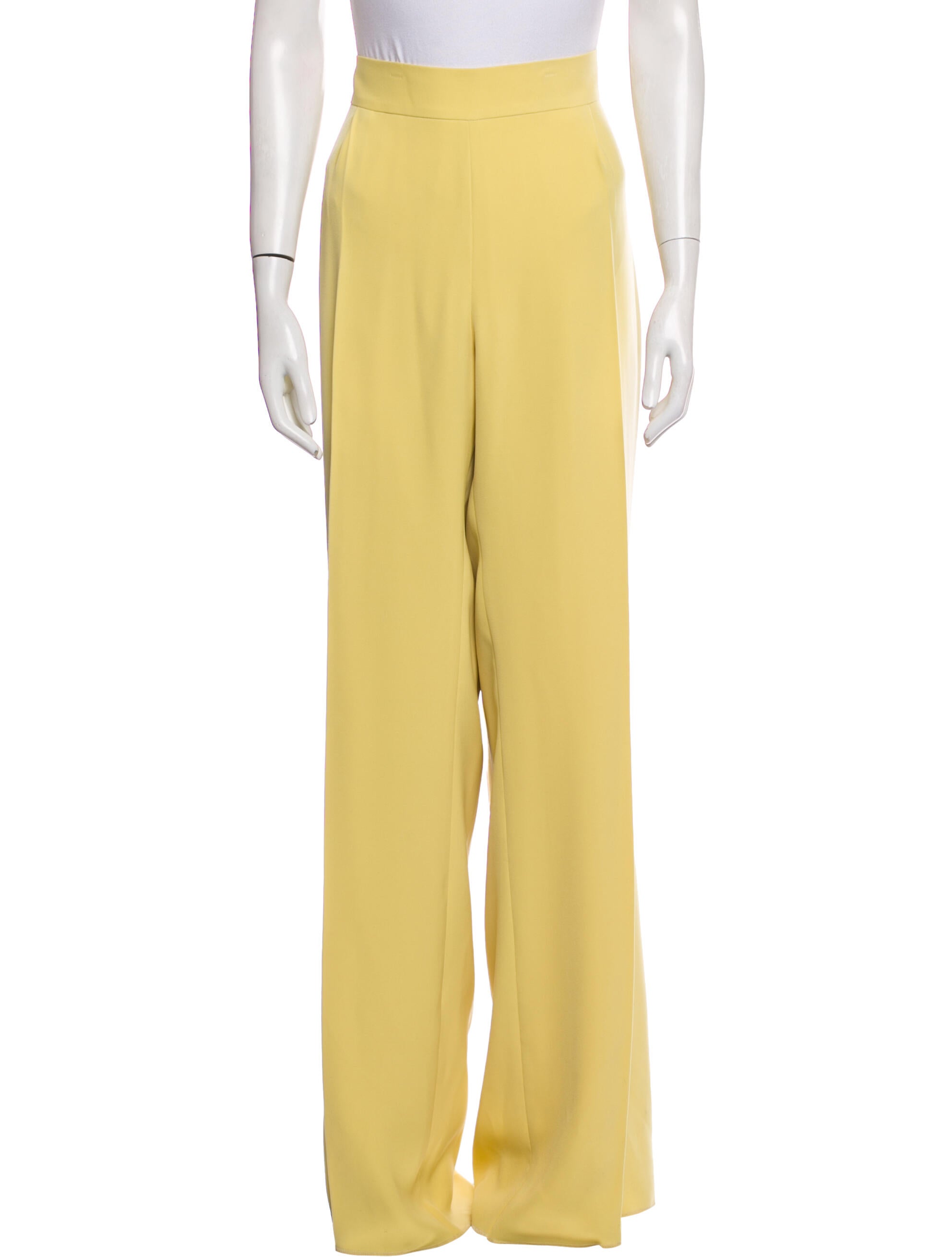Marisa Minicucci Virgin Wool Wide Leg Pants