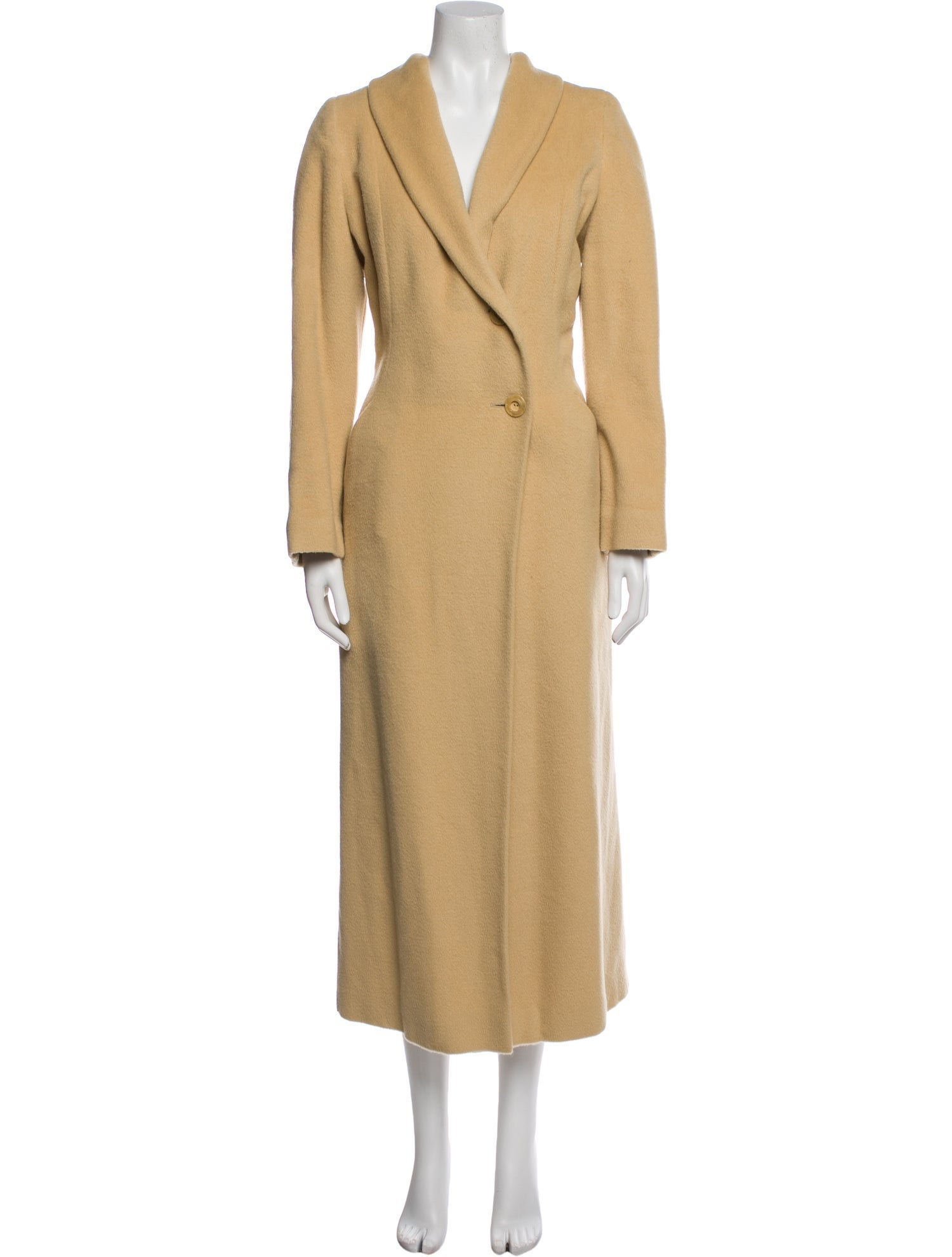 Marisa Minicucci Vintage Alpaca Trench Coat