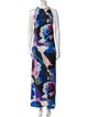 ISLA Floral Print Long Dress