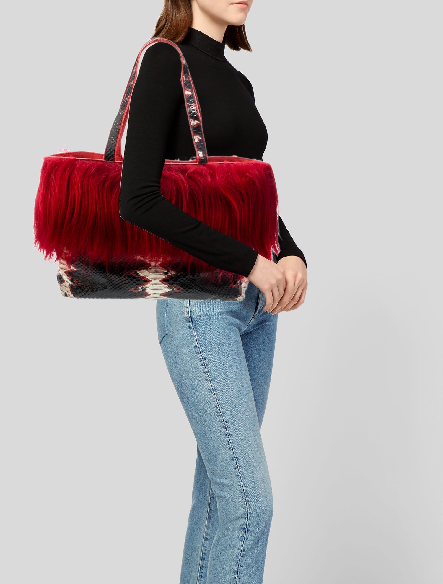 Ingrid Bruha Python Evening Bag