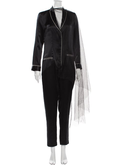 Imitation of Christ Silk Jumpsuit Black