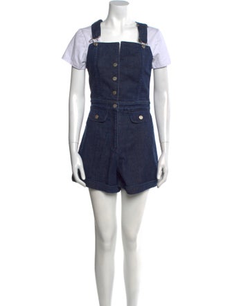 Imitation of Christ Square Neckline Romper