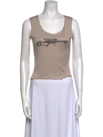 Imitation of Christ Scoop Neck Sleeveless Top