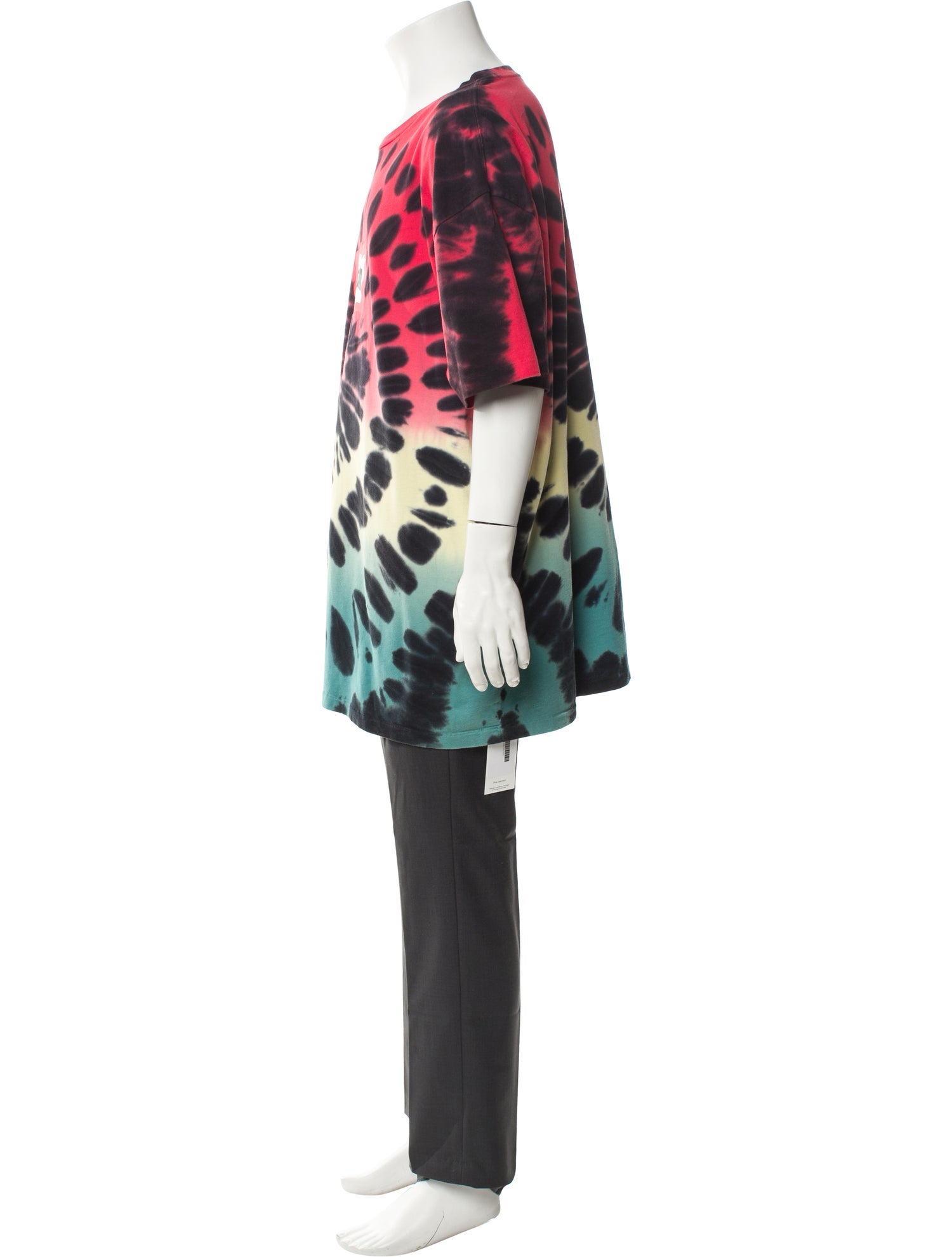 ICECREAM Tie-Dye Print Crew Neck T-Shirt