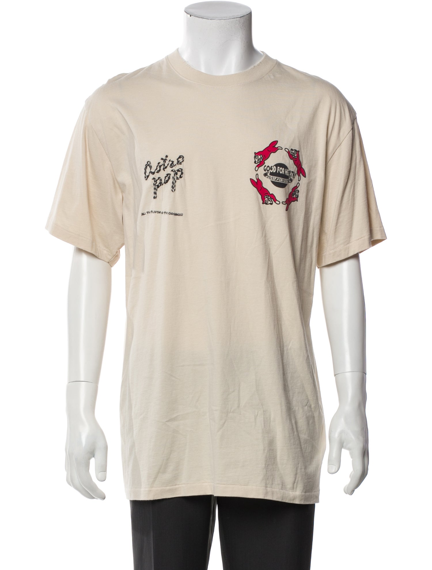 ICECREAM Graphic Print Crew Neck T-Shirt