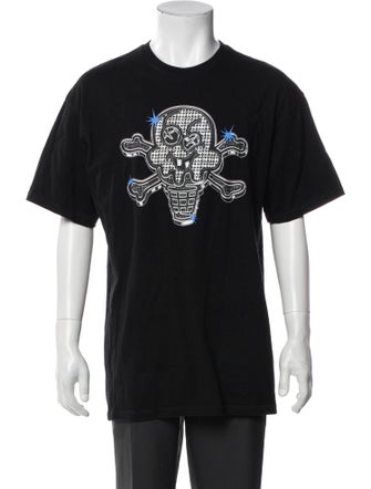 ICECREAM Graphic Print Crew Neck T-Shirt
