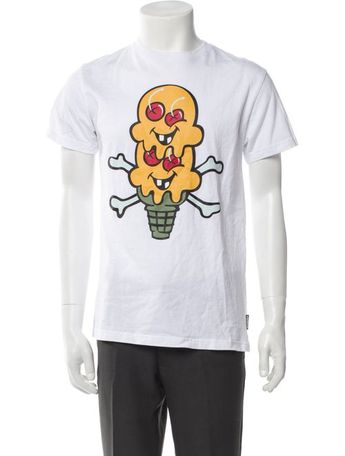 ICECREAM Graphic Print Crew Neck T-Shirt