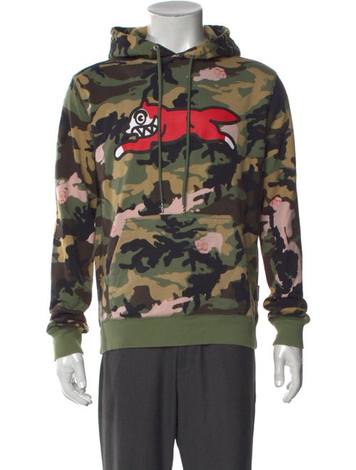 ICECREAM Printed Crew Neck Hoodie