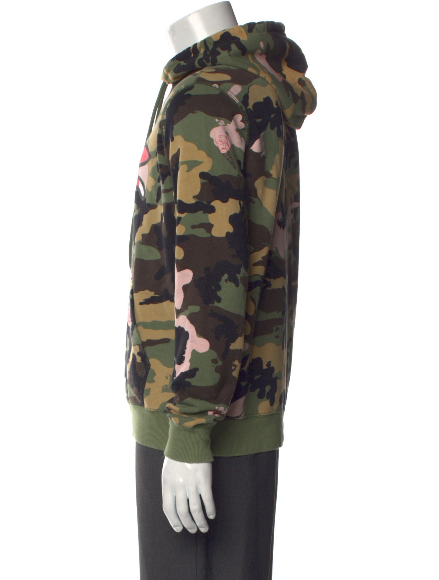 ICECREAM Printed Crew Neck Hoodie