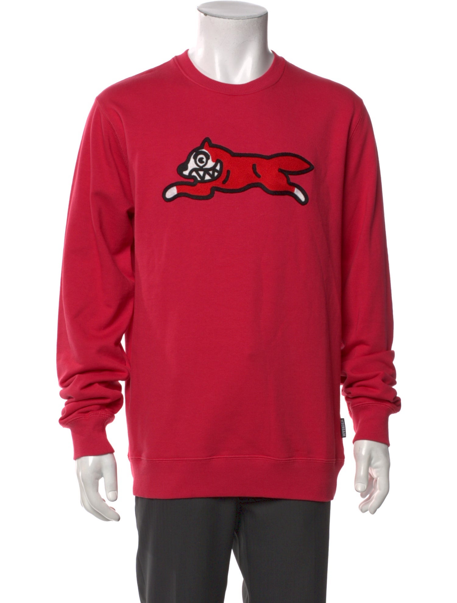 ICECREAM Graphic Print Crew Neck Sweatshirt