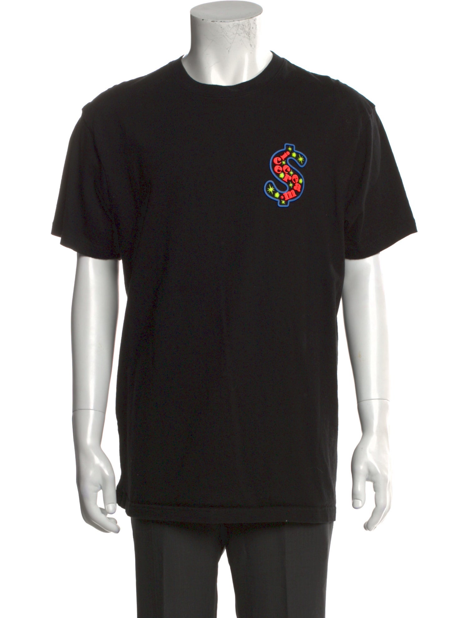 ICECREAM Graphic Print Crew Neck T-Shirt