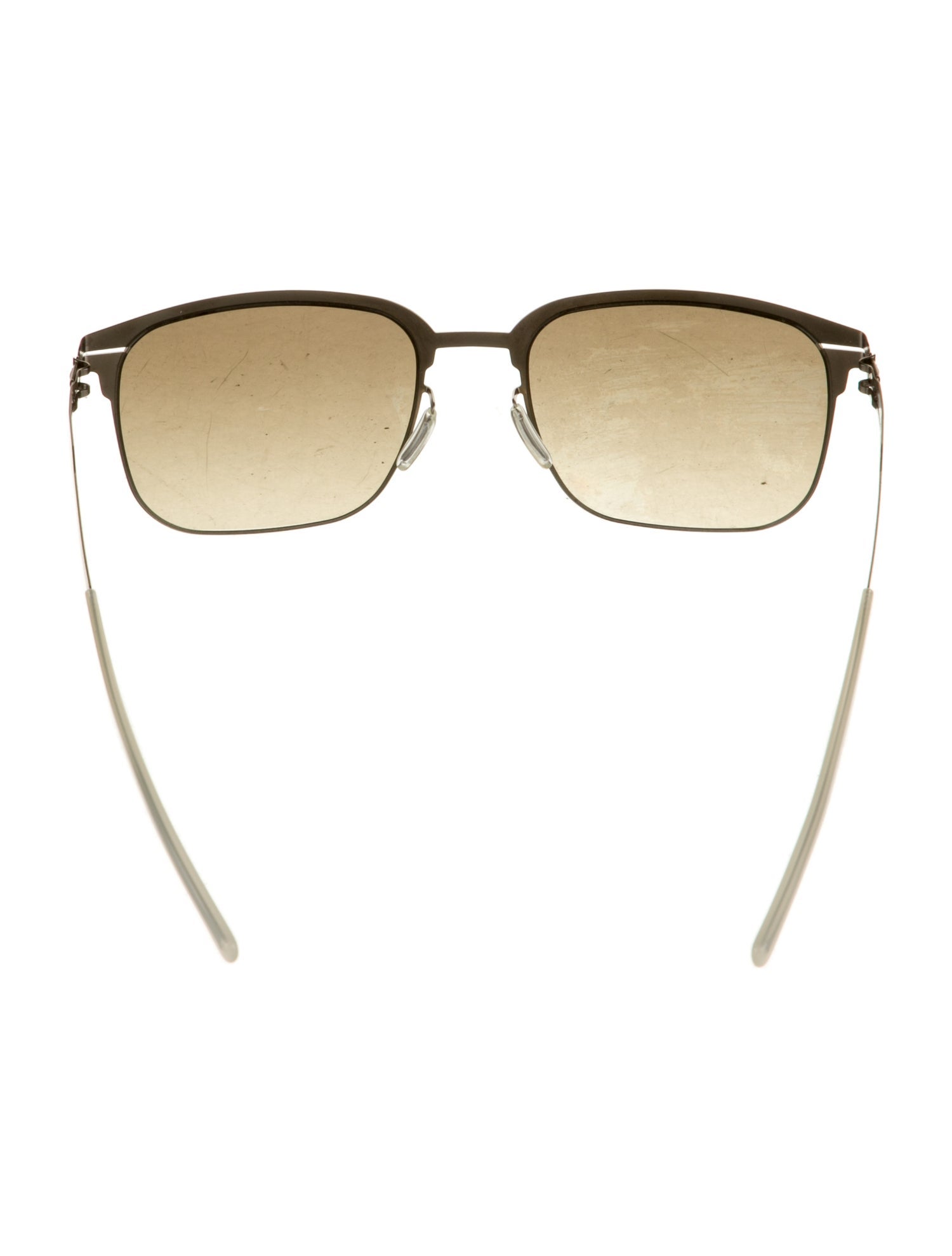 ic! berlin Square Mirrored Sunglasses