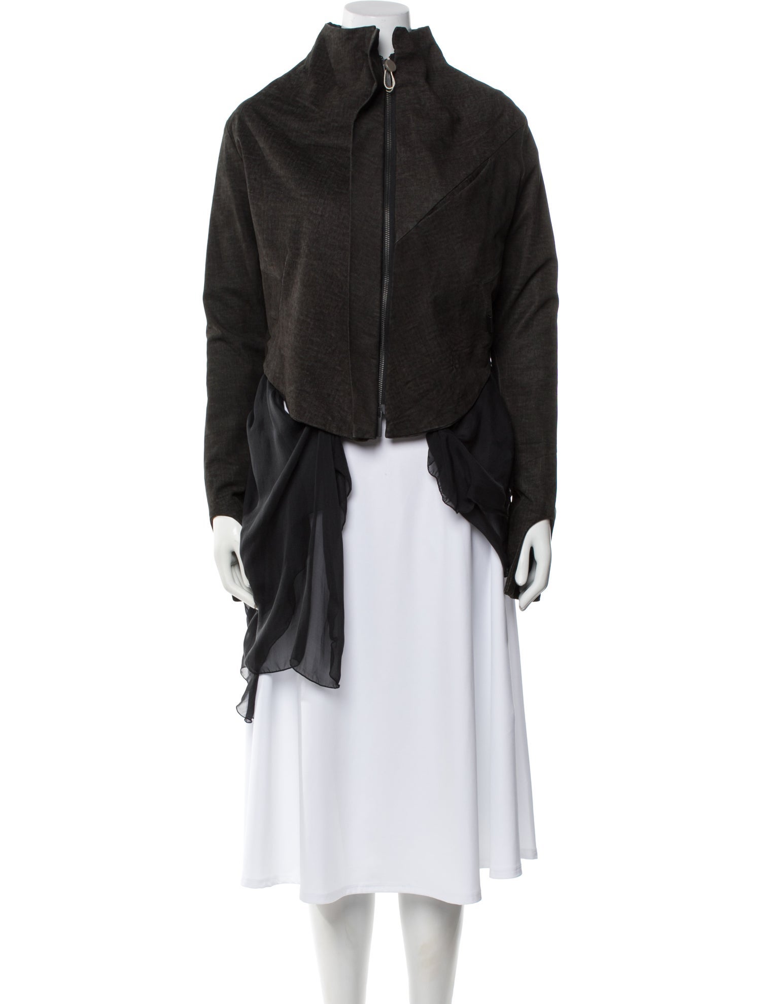 I.Chervenkova Leather Jacket w/ Tags