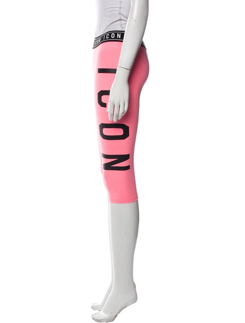 Icon Graphic Print Skinny Leg Pants