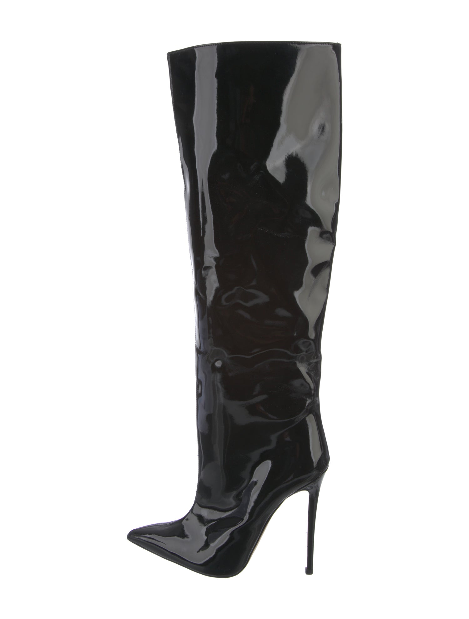 IDENTITA Patent Leather Boots