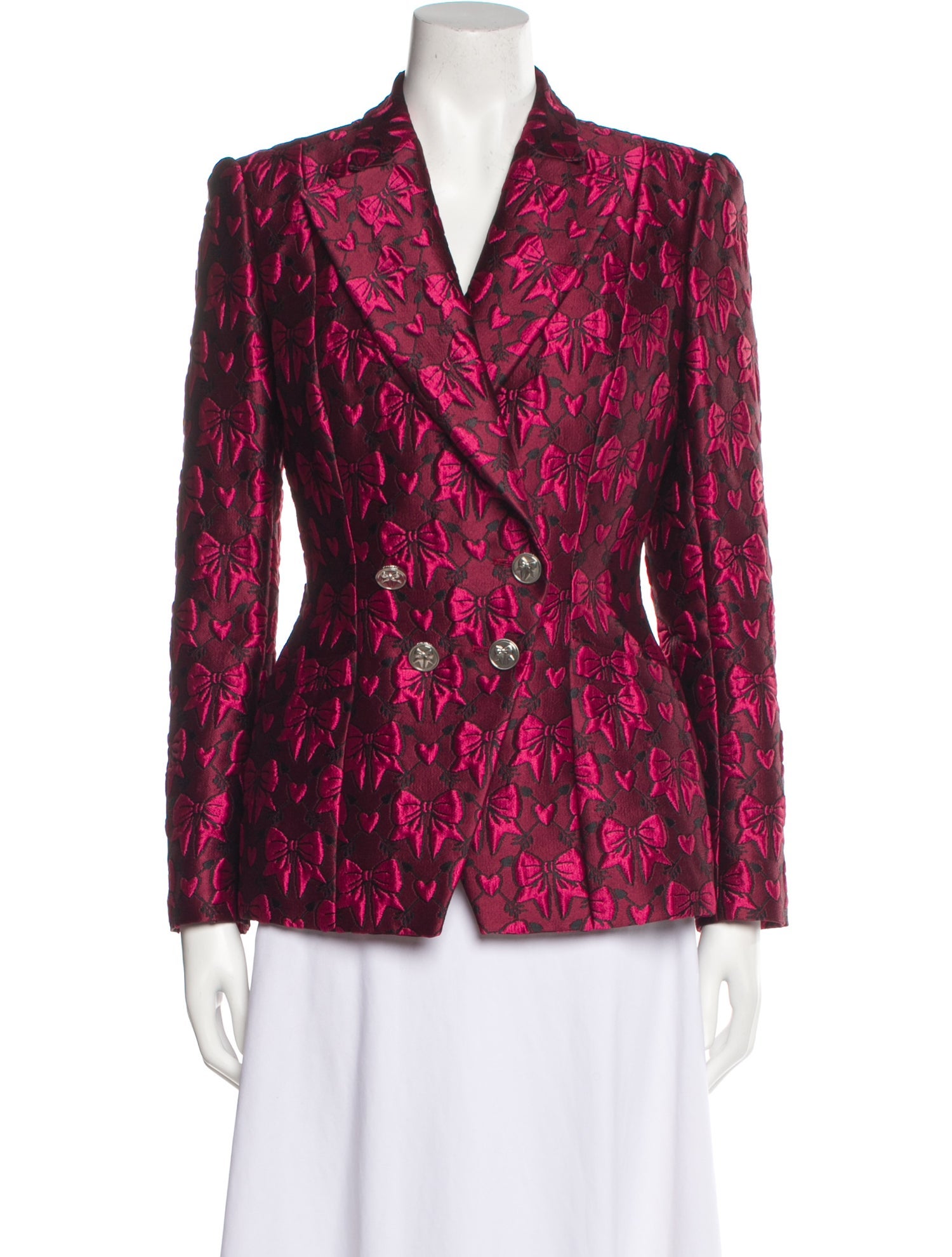 Wiederhoeft Printed Blazer w/ Tags