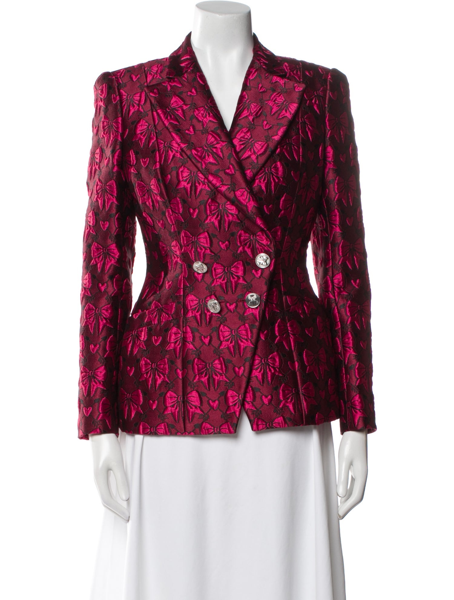 Wiederhoeft Printed Blazer w/ Tags