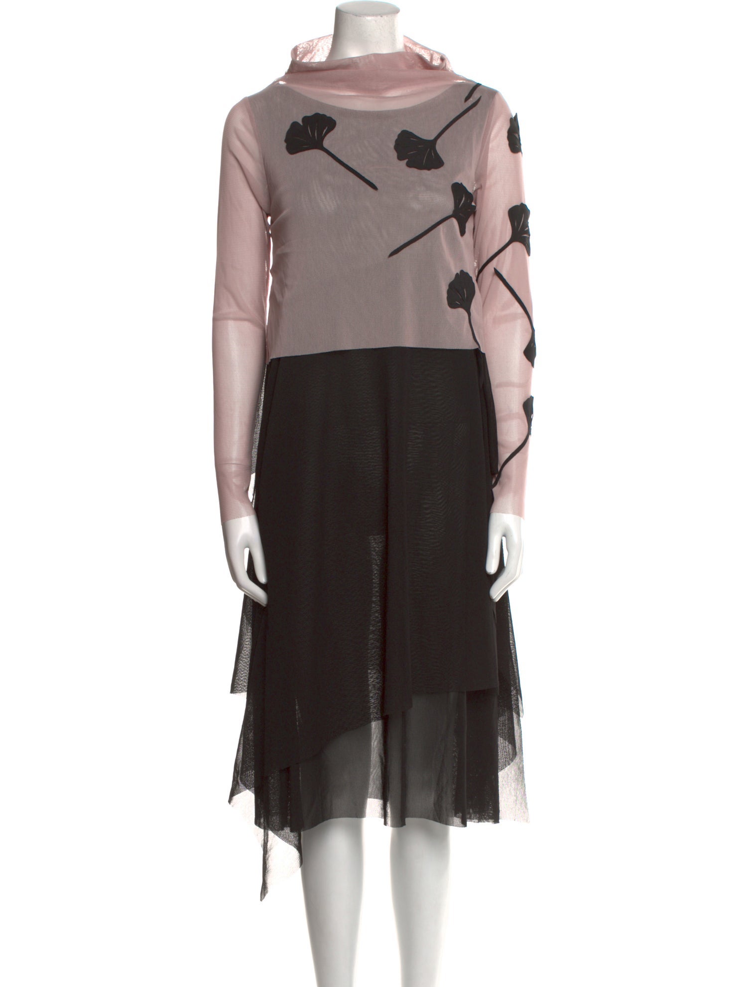 Igor Dobranic Mock Neck Mini Dress w/ Tags