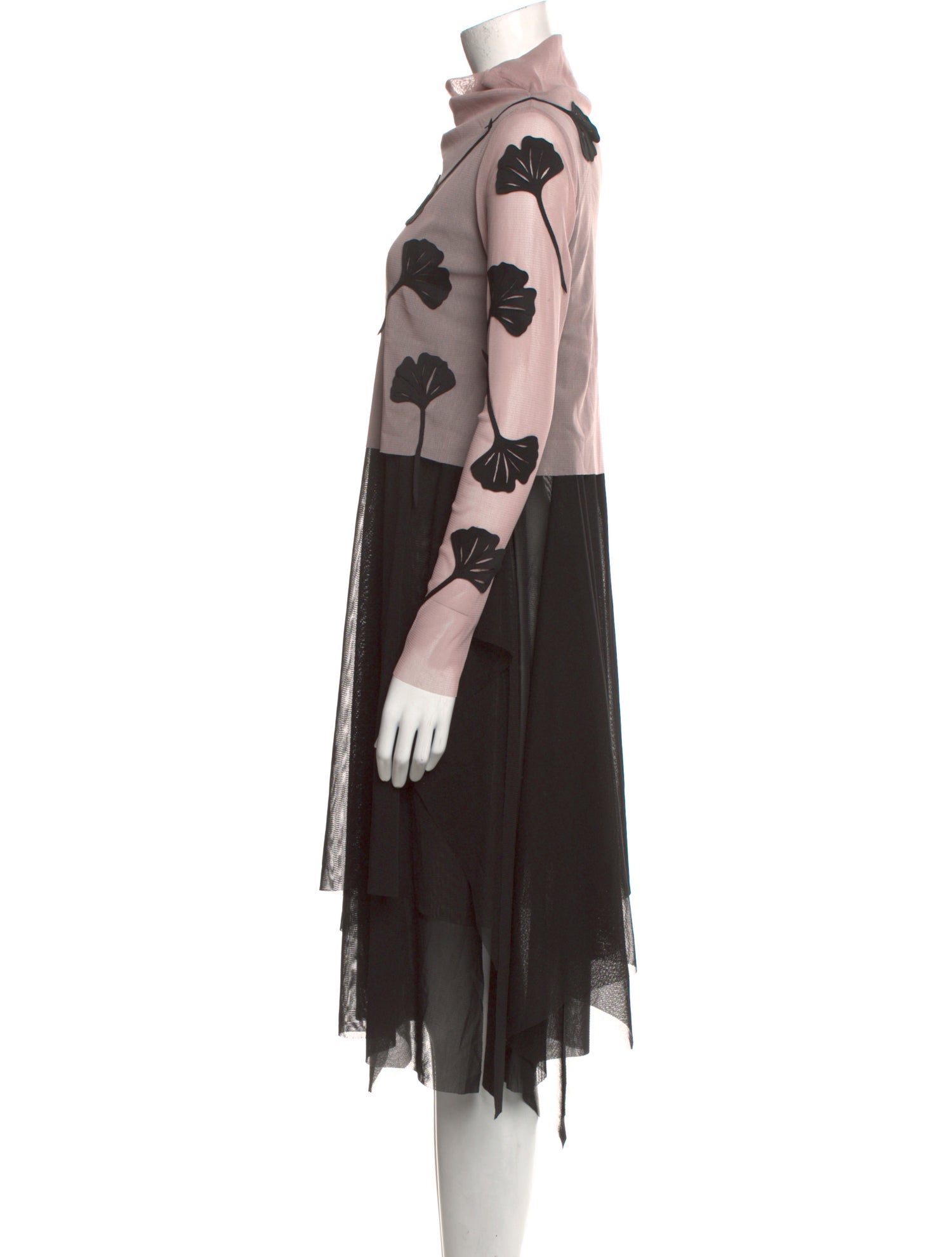 Igor Dobranic Mock Neck Mini Dress w/ Tags