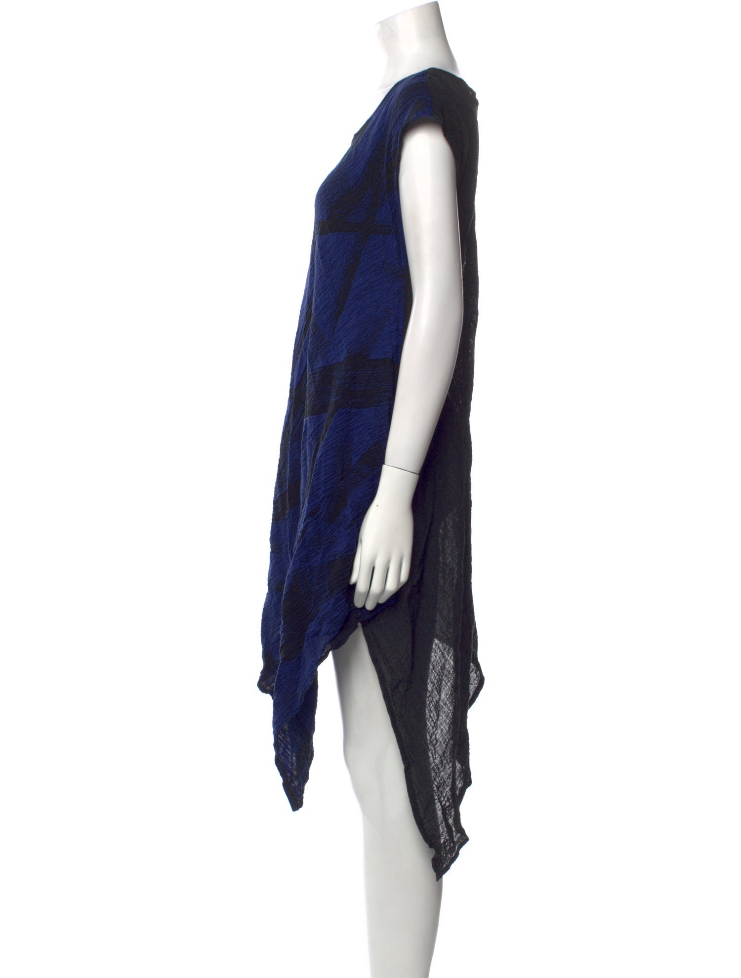 Igor Dobranic Linen Knee-Length Dress