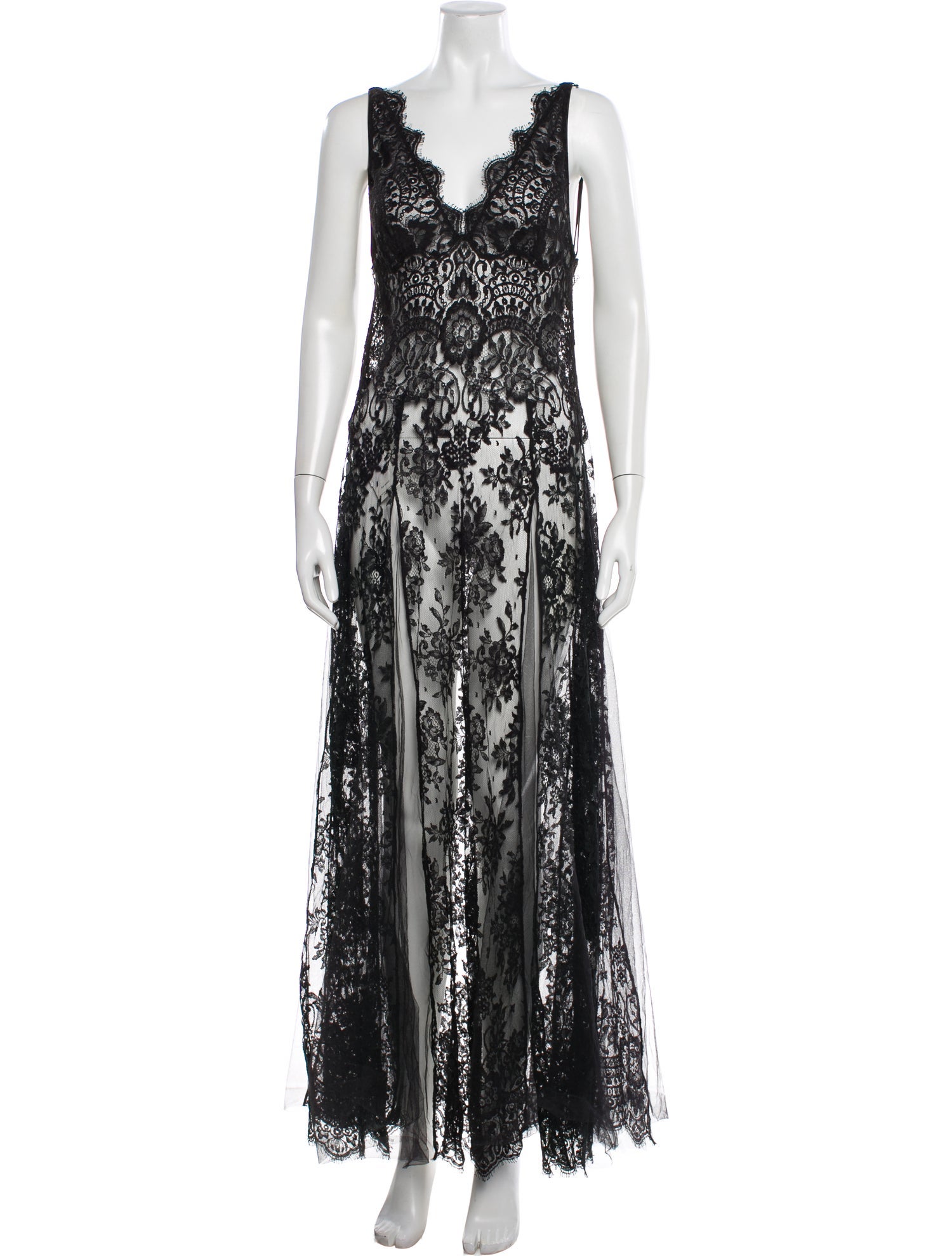 I.D. Sarrieri Lace Long Dress