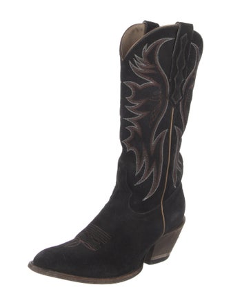 Idyllwind Suede Patterned Western Boots