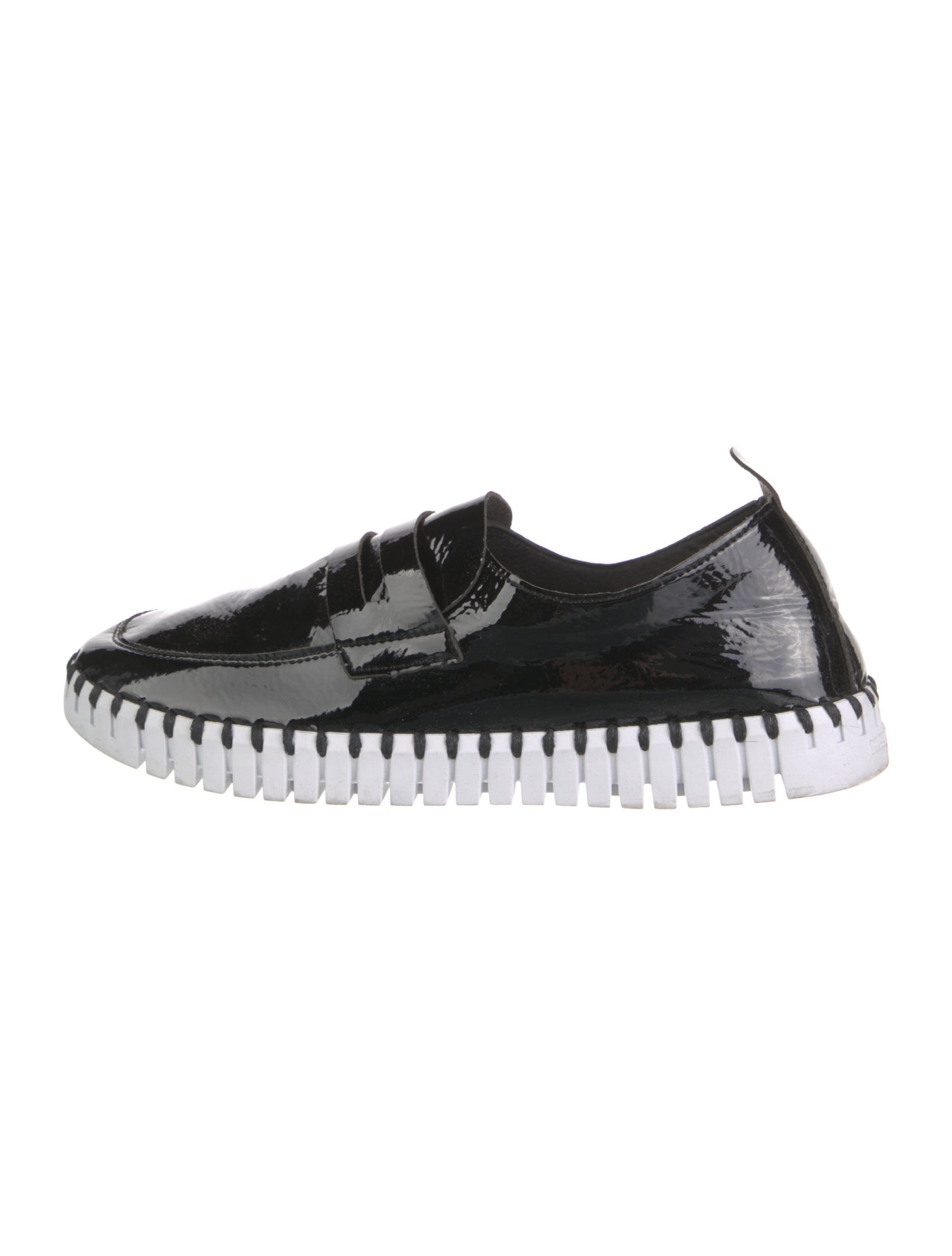 Ilse Jacobsen Patent Leather Sneakers