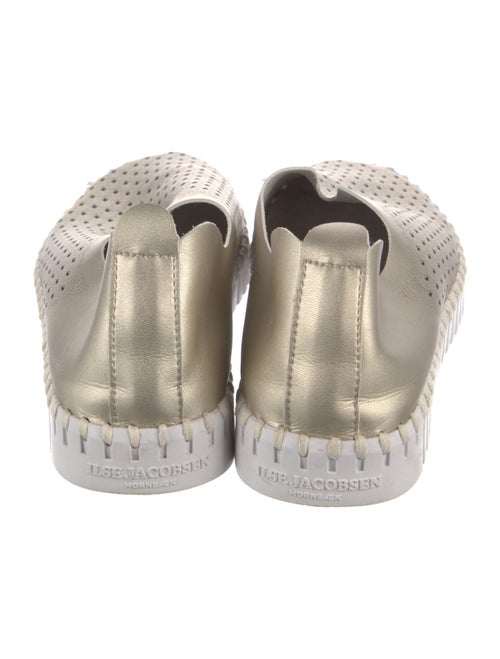 Ilse Jacobsen Leather Lasercut Accents Sneakers