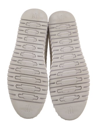 Ilse Jacobsen Leather Lasercut Accents Sneakers