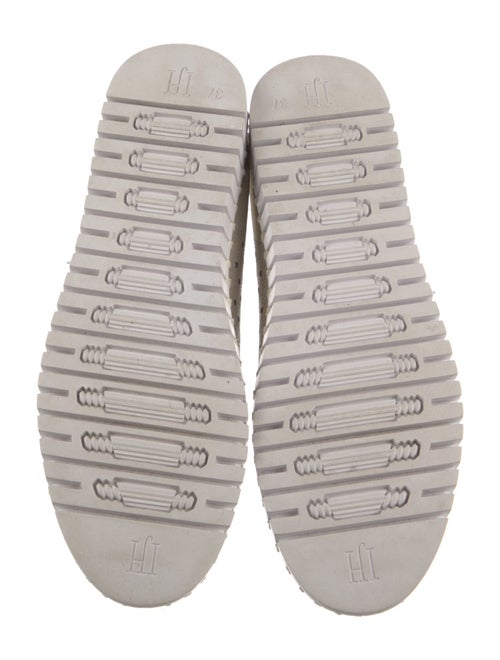 Ilse Jacobsen Leather Lasercut Accents Sneakers