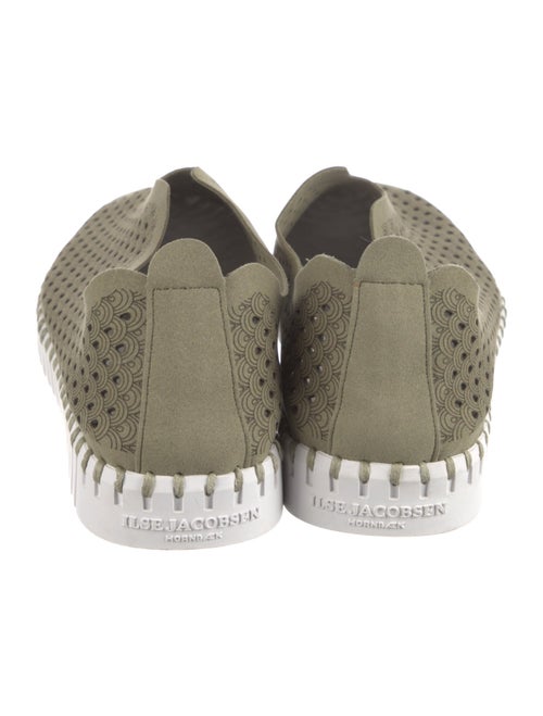 Ilse Jacobsen Suede Lasercut Accents Flats