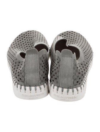 Ilse Jacobsen Suede Printed Loafers