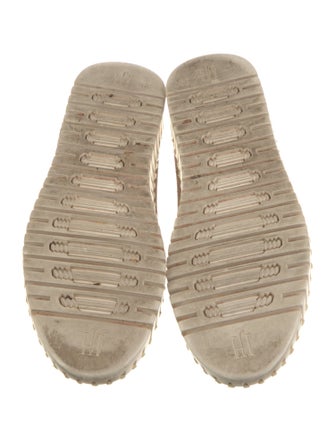 Ilse Jacobsen Suede Lasercut Accents Sneakers