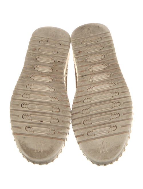 Ilse Jacobsen Suede Lasercut Accents Sneakers