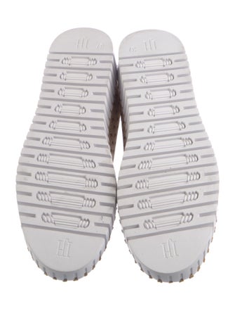 Ilse Jacobsen Suede Lasercut Accents Loafers