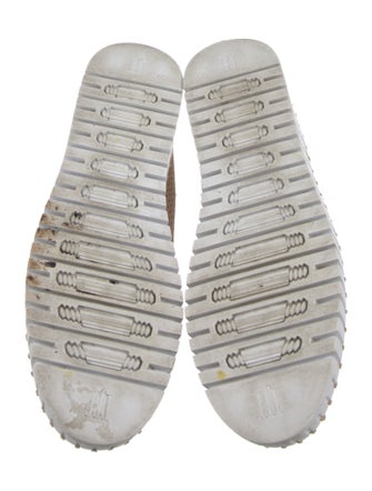 Ilse Jacobsen Suede Cutout Accent Sneakers