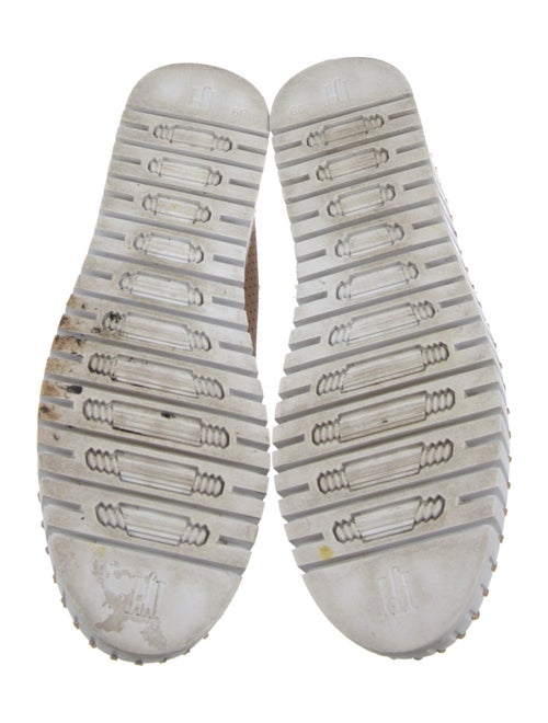 Ilse Jacobsen Suede Cutout Accent Sneakers