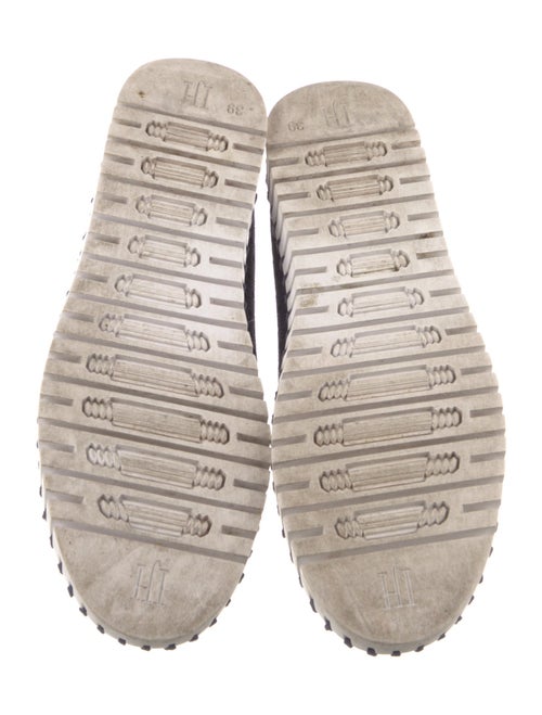 Ilse Jacobsen Suede Lasercut Accents Loafers