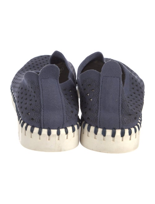 Ilse Jacobsen Suede Lasercut Accents Flats