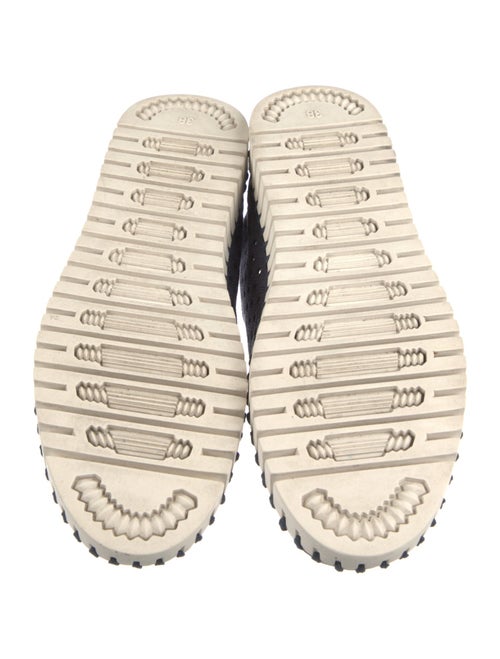 Ilse Jacobsen Suede Lasercut Accents Flats