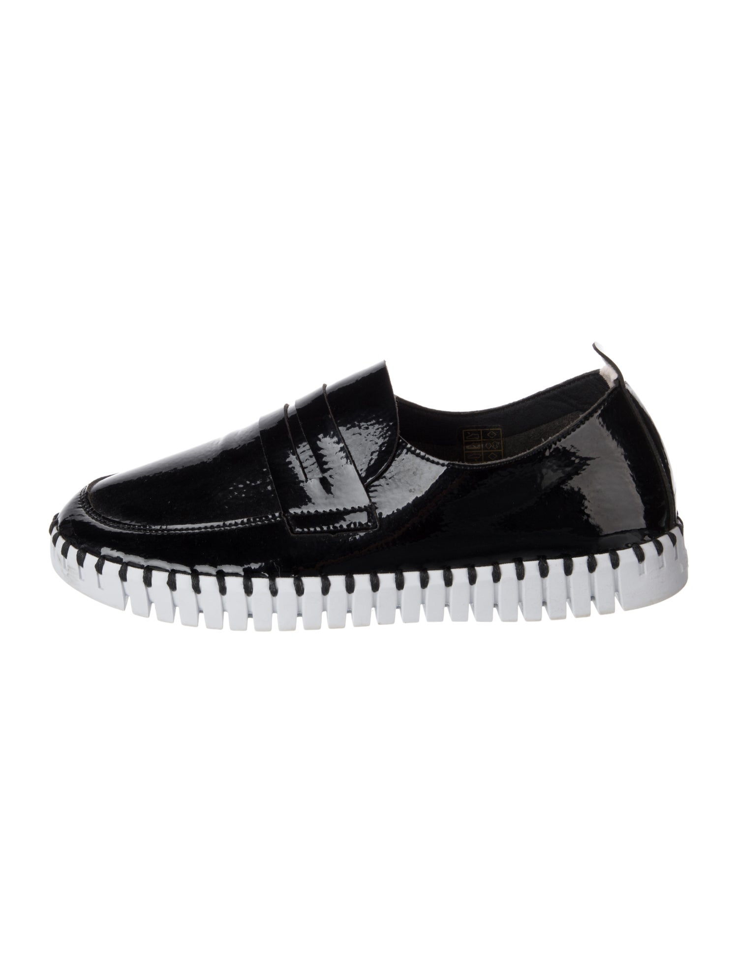Ilse Jacobsen Patent Leather Sneakers